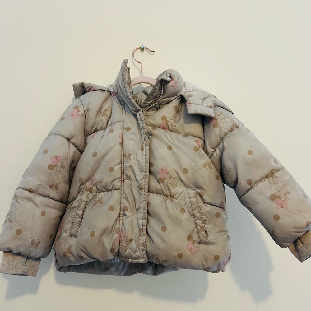 GAP Minnie Mouse Winter jacket size 3T